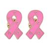 10Pcs Cancer Awareness Ribbon Brooch Pins For Women Healthcare Workers Decorative Lapel Pin For Clothing Embellishments
