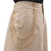 Waist Chain for Men Women Boy Girls Punk Wallet Keychain Belt Metal Jeans Pants Chain with Secure Clasp Accessories
