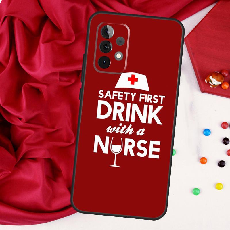 I'm A Nurse Quotes For Samsung Galaxy A52 A32 A22 A54 A14 A16 A26 A36 A56 A55 A35 A05 A06 A15 A53 A33 A13 Case