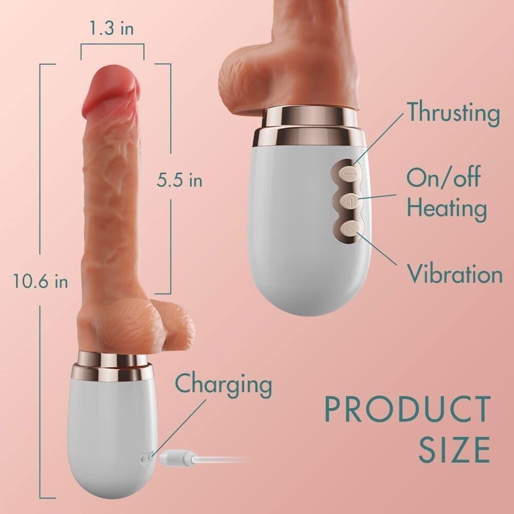 Electric Dildo Gun Sex Machine Simulation Telescopic Vibrator Female Masturbation Automatic Machine Female Sex Toy For Women