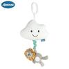 Gray Animal Door Handle Bell Plush Baby Wind Chime - Soothing Fabric Ornament for Early Education