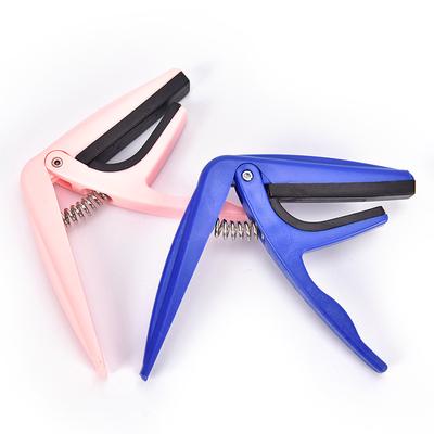 Pratik Çoklu Renk Tipi Ukulele Capo Gitar Klipsi