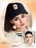 Synthetic Natural Straight Hair Ponytail Extension Wig Black Plush Shade Baseball Cap All-in-one Easy To Wear Hat Wig