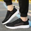 YRZL Men's Running Shoes Lightweight Breathable Fashion Black Sneakers Air Comfortable Casual Soft Sole Sports Shoes for Men
