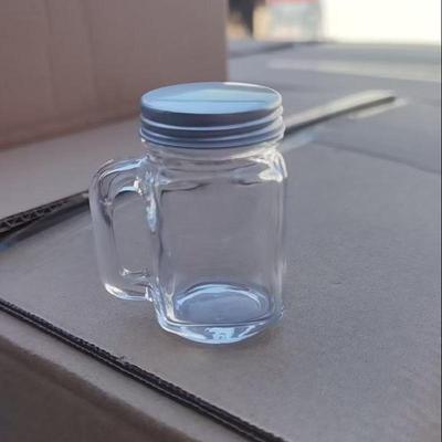 Portable Mini Glass Bottle for Liquor, Tea, Coffee, or Honey Dispenser