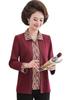 Grandma-Style Spring Two-Piece Cardigan & Top Set for Women
