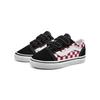 Vans Old Skool V Canvas Low Top Skateboard Shoes Black Infant And Toddler VN0A344K35U