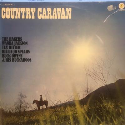 LP Record VARIOUS  Country Caravan 5C04880363 Capitol Records 1970 Netherland CountryFolk Used