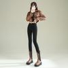 Casual versatile high-waisted elastic small-footed jeans women's autumn and winter slim-fitting and thin pencil pants