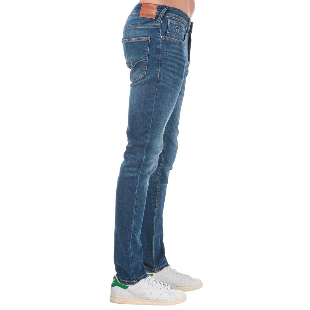 Duck and Cover Mens Overbug Tapered Jeans