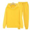 2026 Unisex Hooded Cotton Sweatshirt Set Casual Sportswear Long Sleeve Top Pants Multi Color S-XXXL