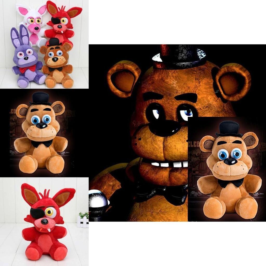 Adorable Peluche de Five Nights At Freddy's Oso Zorro Bonnie Dorado Para Niños Decoración del Hogar