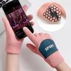 1 Pair Women Winter Touchscreen Gloves Fleece Lined Thickened Thermal for Driving Cycling Sports Anti Slip Cold Proof Gloves