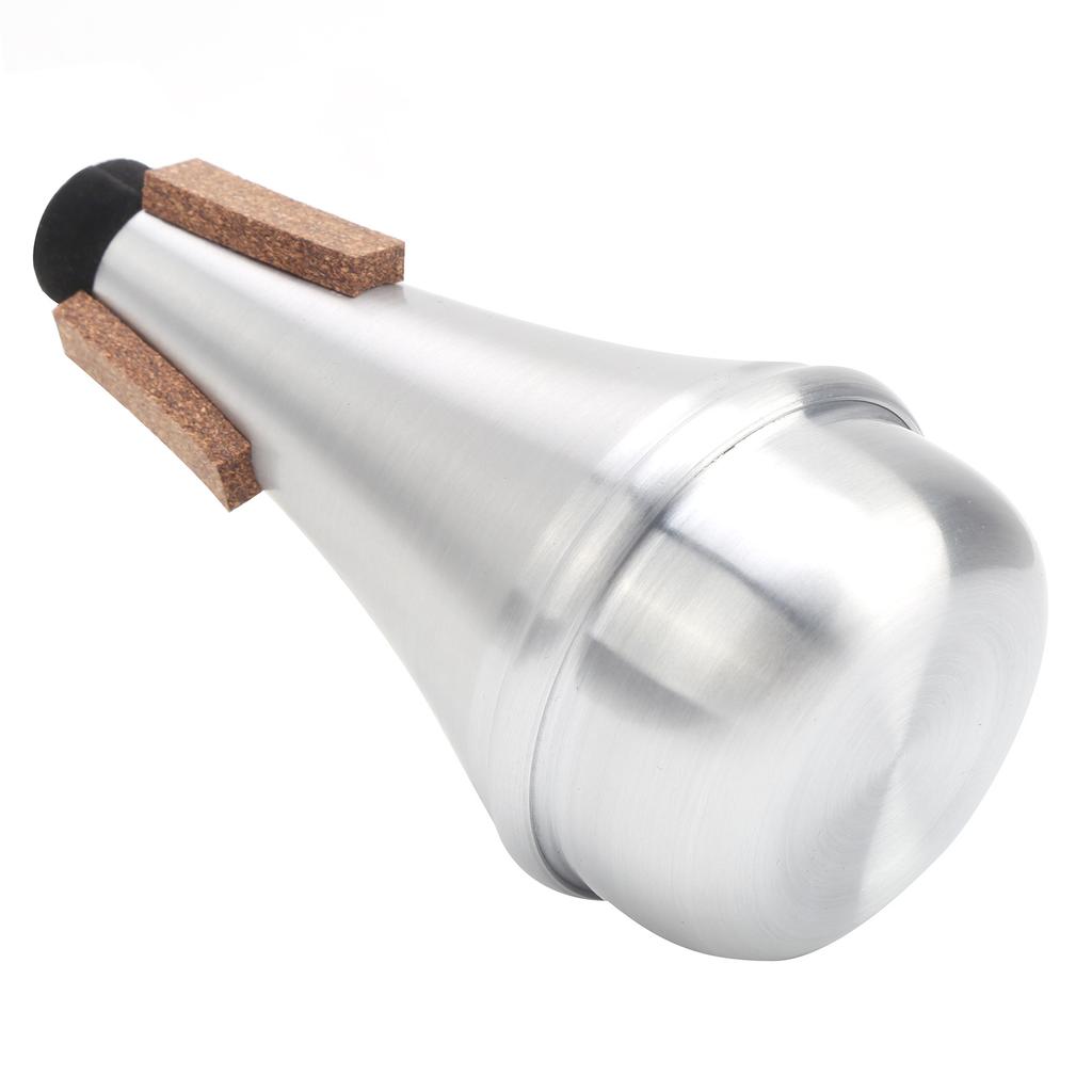 Příslušenství pro cvičné hudební nástroje s rovnou trumpetou, stříbrnou hliníkovou slitinou