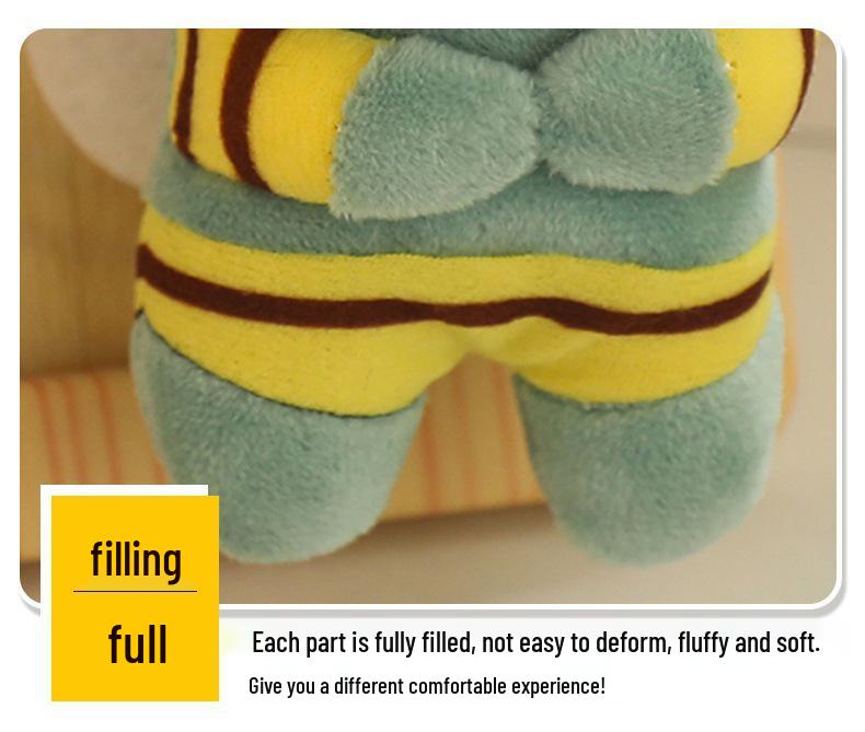 Zombie Doll Prank Plush Toy: Talking Little Brother Pendant - Perfect Gift for Friends