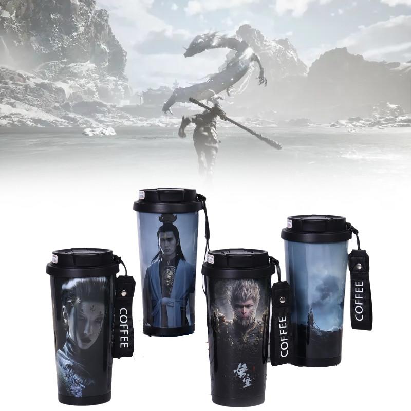 Black Wukong Myth Thermos Cup 304 Stainless Steel Coffee Cup Household Good Gift
