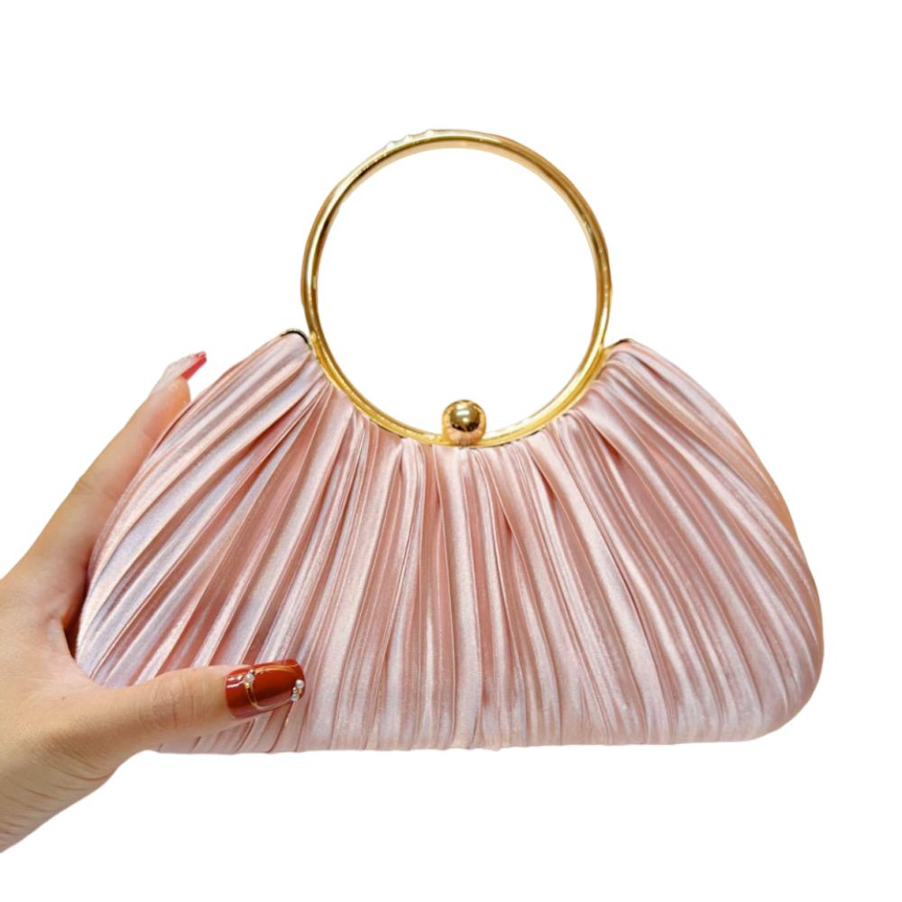 Light Luxury Evening Banquet Bag Temperament Ladies Clutch Bag Retro Wrist Bag  Women