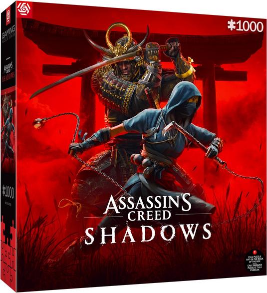 Good loot gaming puzzle: assassin's creed shadows naoe & yasuke (1000 pieces)