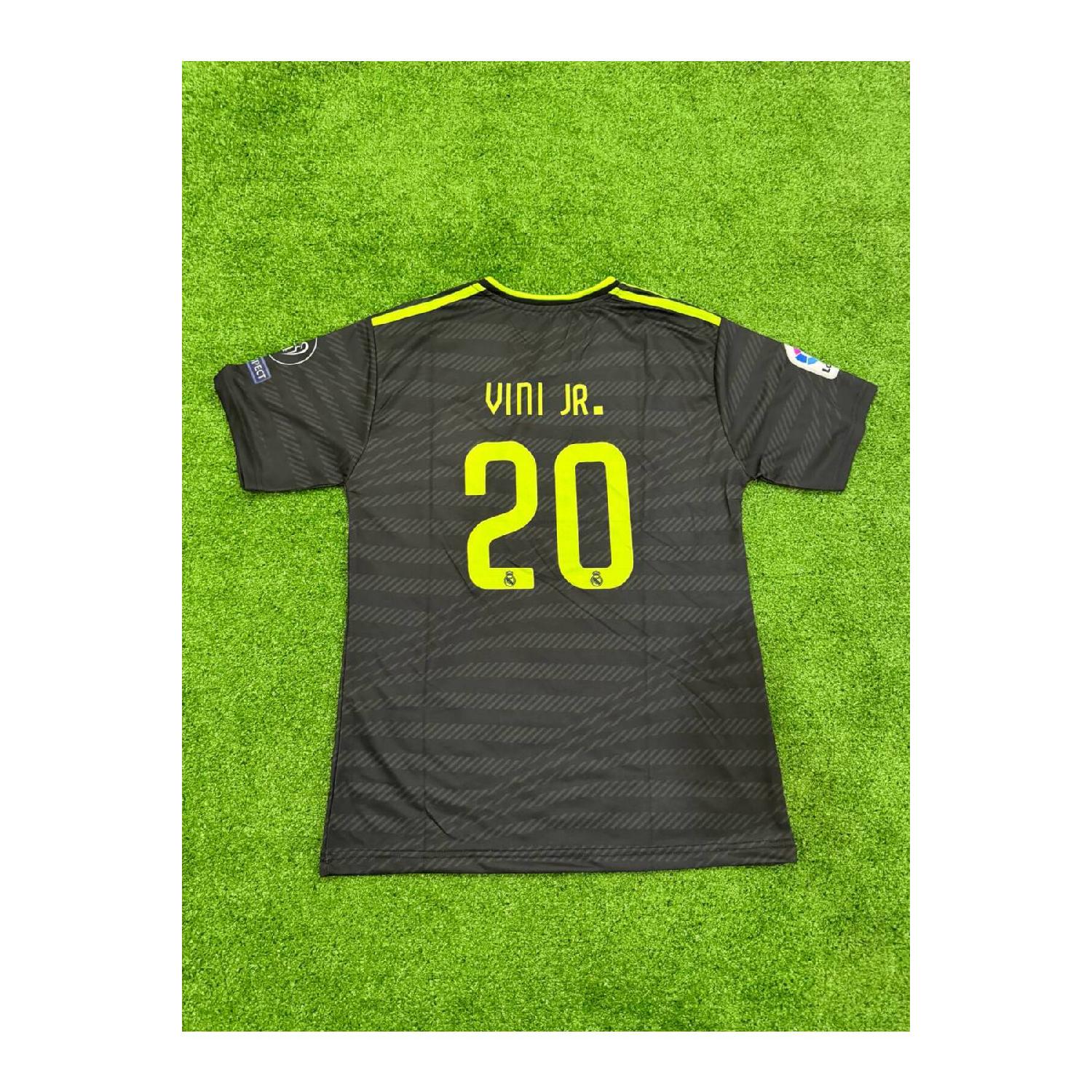 

Футбольная майка нового сезона Realmadrid Vini Jr 2023, зеленый/черный