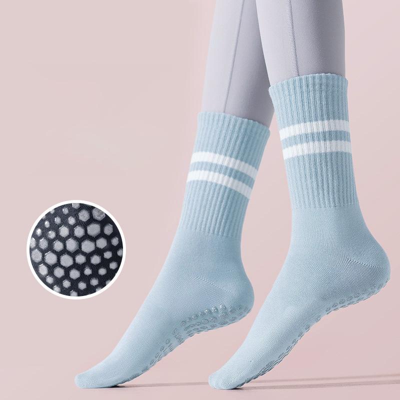 Non-Slip Silicone Indoor Fitness Pilates Women'S Sports Yoga Socks