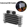 Aluminum Universal Oil Cooler 5 Row Motorcycle Engine Radiator for 100-250CC Motor Dirt