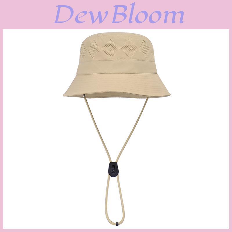 Outdoor Summer Fishing Hat With Sun Protection Waterproof Breathable Nylon For Hiking And Camping
