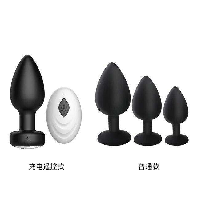 Anal Vibrator for Man Wireless Remote Control Silicone Butt Plug for Gay Plug Sex Toy for Woman Adult Products Prostate Massager