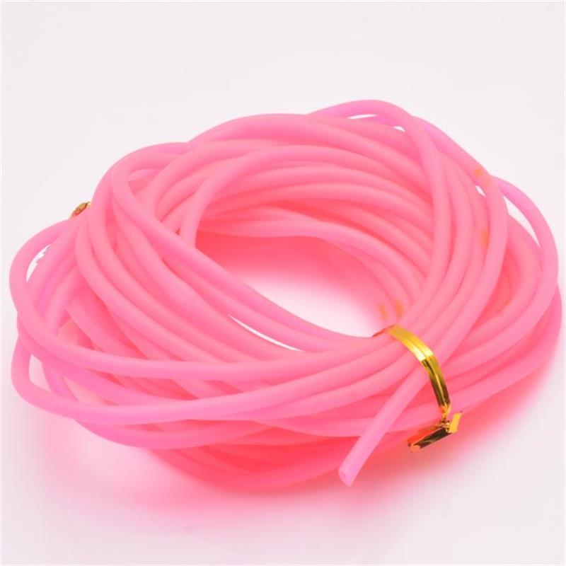 5-Meters/Bag Night Light Tube, Deep Water High-Pressure Fishing Line Tube, Soft Rubber Fishing Night Light Tube