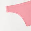 3Pcs/Set Women Cotton Panties Comfortable Thongs Underwear Women Bikini Underpants Low-rise Girl's T-back Panties
