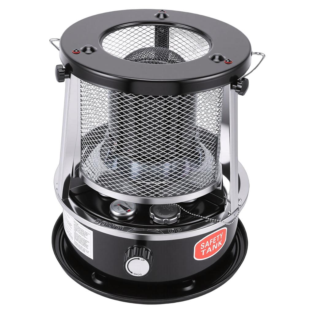 Kerosene Heater Manual Ignition 2 In 1 Kerosene Stove Heater with Adjustable Height for Indoor Outdoor Camping Ice