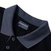 Emporio Armani SS24 Polo Shirt Men's Black 3D1FM1-1JTKZ-0999