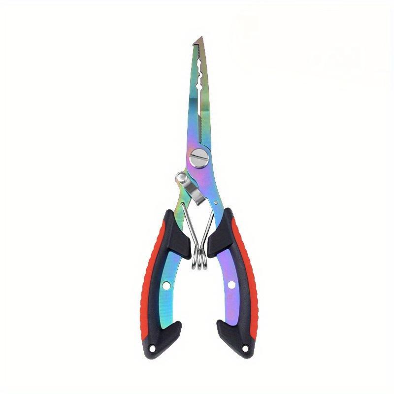 Multifunctional Angled Pliers Made of Stainless Steel for Dual Use | Fishing Pliers (For Removing Hooks and Managing Bait | Durable Outdoor Gear)