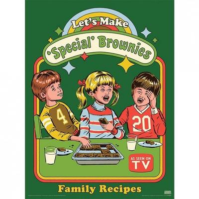 Let's Make Special Brownies Print
