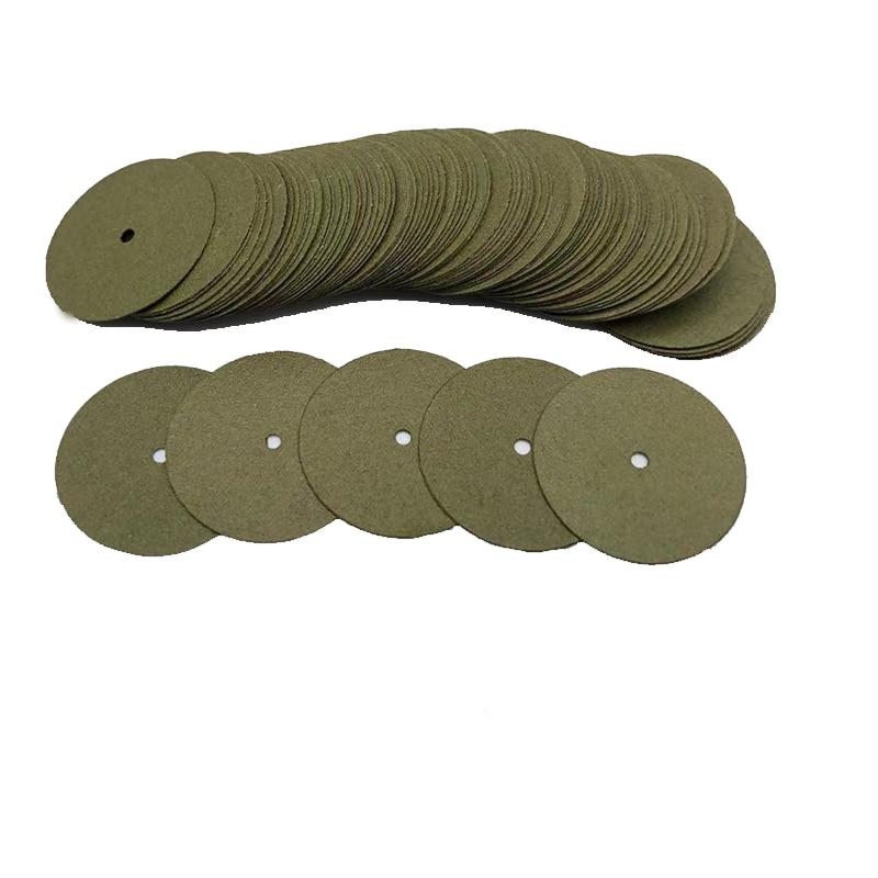 100 buc. Instrumente de laborator dentare Disc separator de laborator Roată separată Dentist tăiat aliaje prețioase și materiale ceramice Dentist