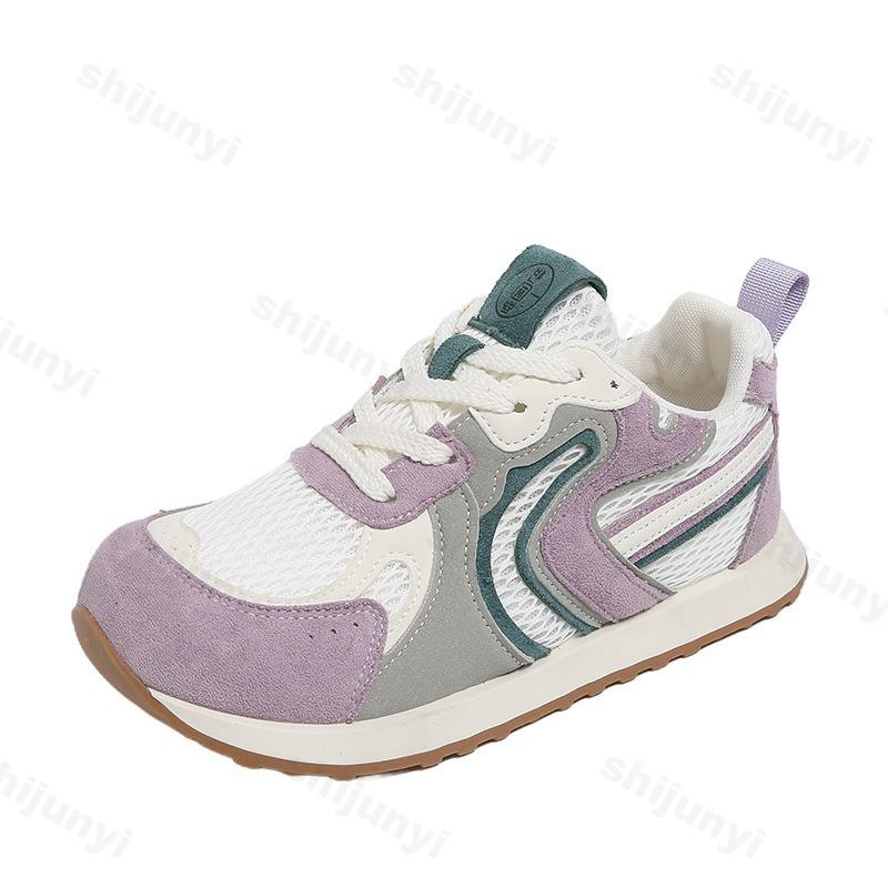 Fashion 2025 Spring New Fashion Trend Casual Sport Shoes for Women Mesh Breathable Comfortable Versatile Shallow Mouth Platform sneakers