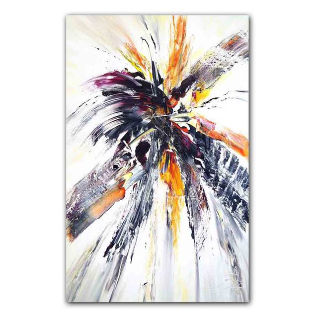 New Nordic Abstract Art Canvas Painting Aesthetic Color Graffiti Poster Office Wall Painting Living Room Home Decoration Mural No Frame