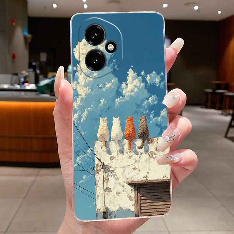 Global For Honor 400 5G Case DNY-NX9 Clear Cute Cartoon Dragon Luxury Cool Boys Girls Cover For Honor 400 Pro DNP-NX9 Phone Case