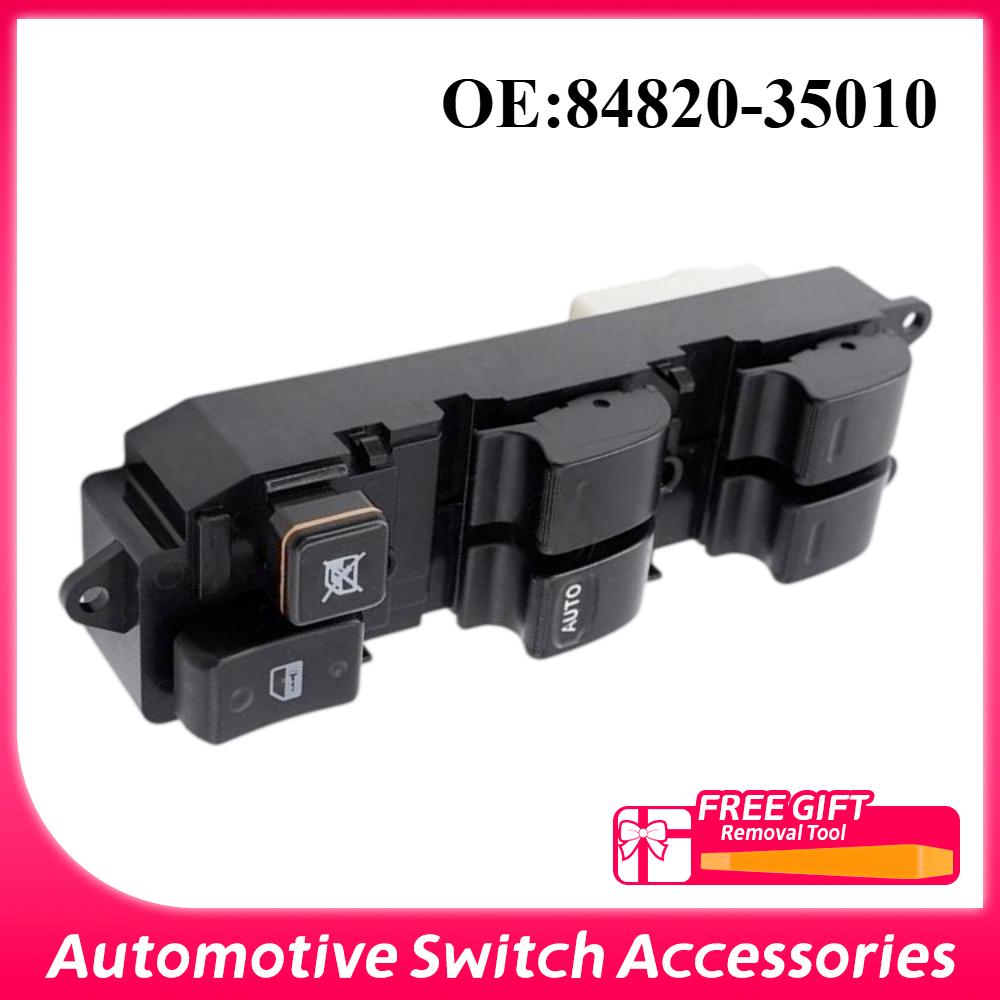 84820-35010 LHD Master Power Window Switch for Toyota 4Runner/Hilux/Land Cruiser 80/ For Lexus LX450