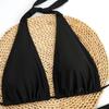 Sexy Bikini2026 Solid Color Bikini Split Fashionable Swimsuit Two-piece Beach