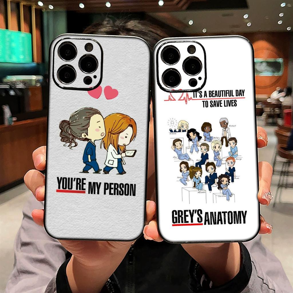 Funda Coque Cover for Xiaomi Redmi Note 14 13 12 13C 14C 12C 8 Pro Plus Pro+ 9C NFC 9T Phone Case Greys Grey's Anatomy TV