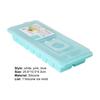 Ice Cube Tray Stackable Flexible Silicone Anti-overflow Large Capacity  Ice Cube Tray for Home