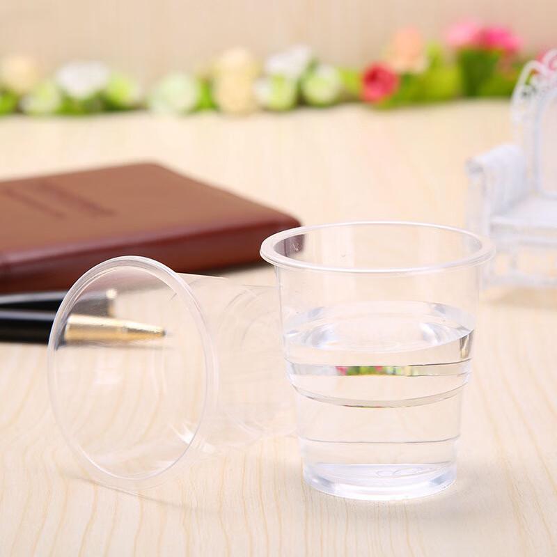 Thickened Transparent Disposable Plastic Cups