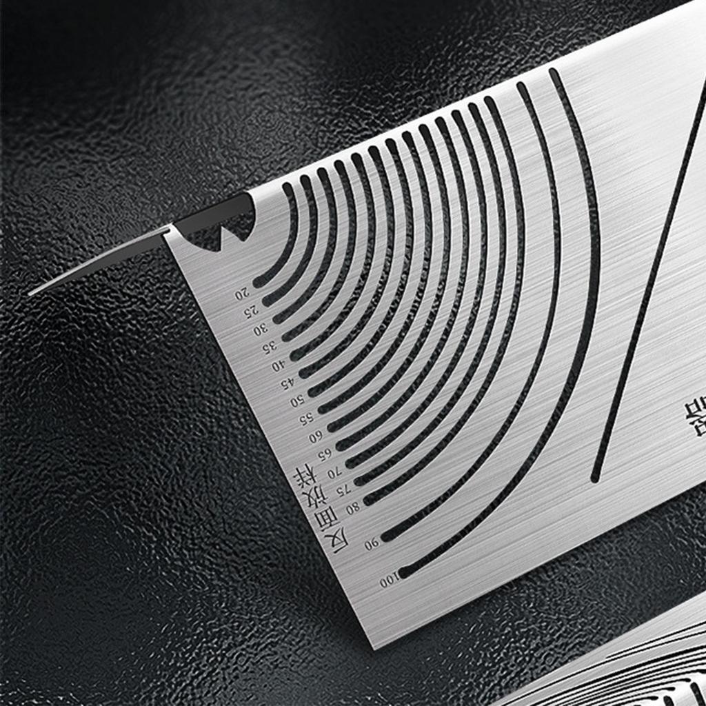 Stainless Steel Angle Arc Marking Tool Metal Fabrication Pipe Saddle Cutting Guide All In 1 Measuring For Welding Metalworking