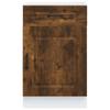 Vidaxl Kitchen Base Cabinet, Kalmar, Smoked Oak
