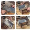 Folding Portable Barbecue Charcoal Grill Barbecue Desk Tabletop Outdoor Stainless Steel Smoker BBQ for Outdoor Cooking Camping