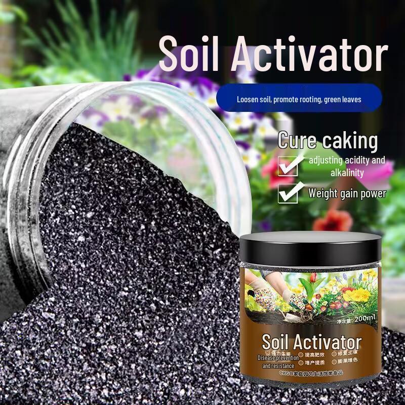 Soil Treasure: Potassium Humate Fertilizer for Loosening Soil, Preventing Caking, and Promoting Root Growth