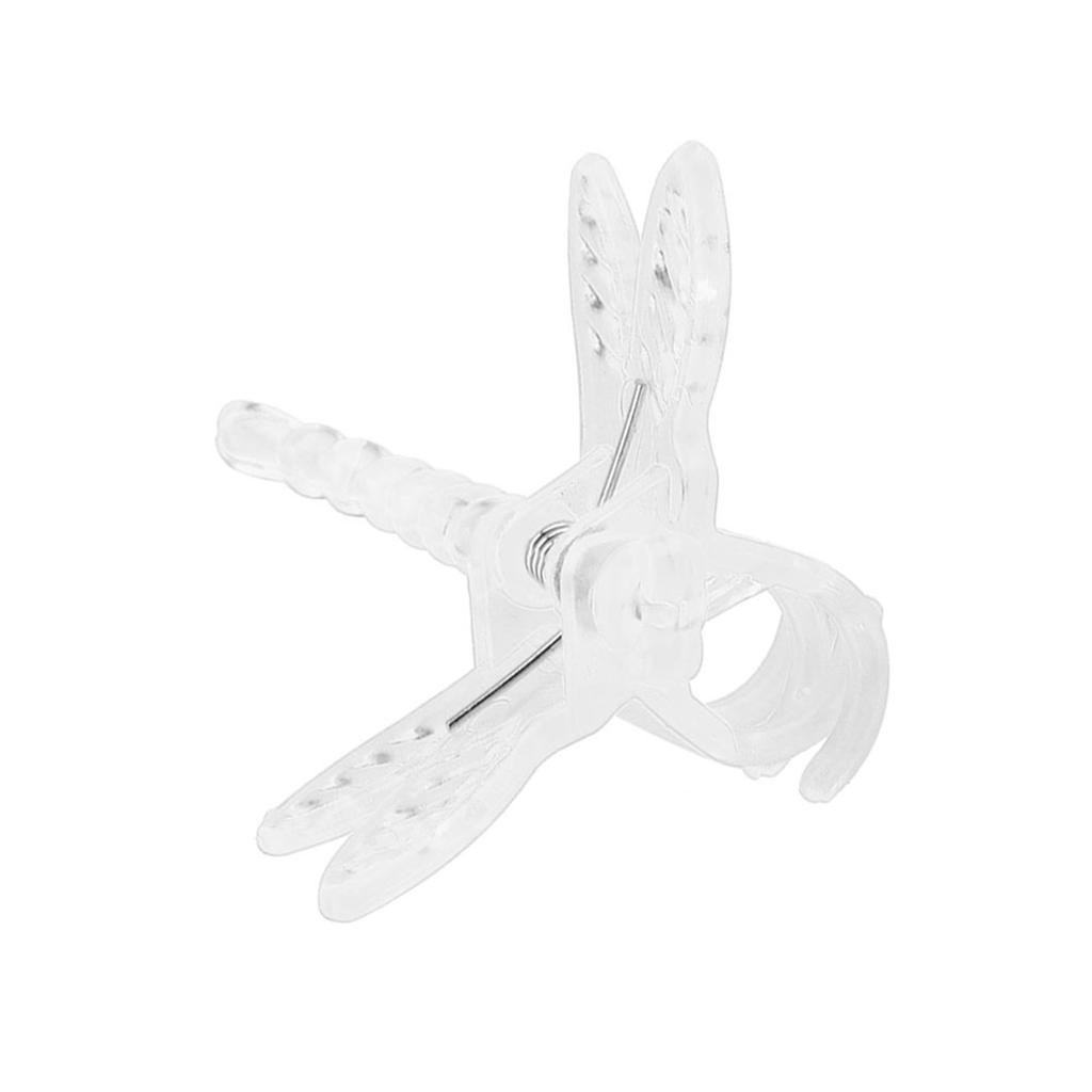 100Pcs Garden Tools Stem Clips Grow Upright Orchid Plastic Mini Stalks Flower