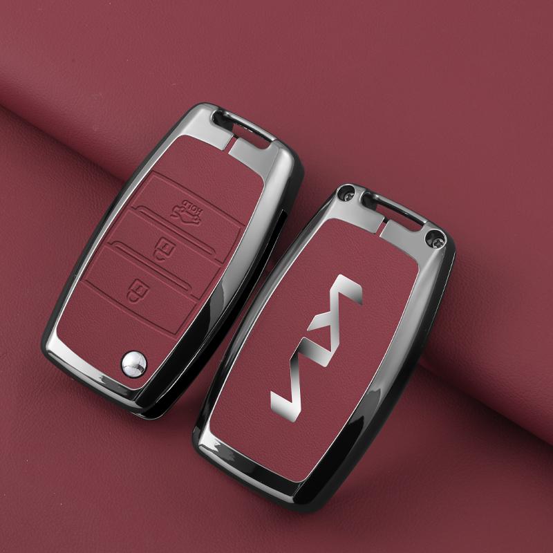 AHR1 Zinc Alloy Car Key Case Full Cover Shell Holder For Kia Forte Rio 3 K2 K3 K5 Sportage Optima Opirus Borrego MOHAVE SORENTO SOUL