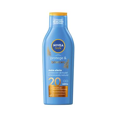 Protect & Bronze Sun Milk SPF 20 - 200 Ml - 