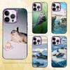 Animal Seal Case iPhone 17 16e 16 15 14 13 12 11 Pro Max X XR XS MAX 8,7 Air Plus Back Cover